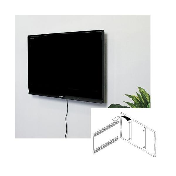 【新品・未使用】テレビ壁掛け(26〜52インチ) ※石膏ボード用 楽天市場】ホッチキスで壁掛け 上下左右角度調節が可能なアーム