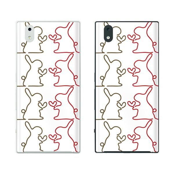 Docomo Mono Mo 01k Mo 01j スマホ ケース カバー うさぎ 糸1 ハート 白 Mono Yk032 オリジナルスマホケースのスマゾー 通販 Yahoo ショッピング