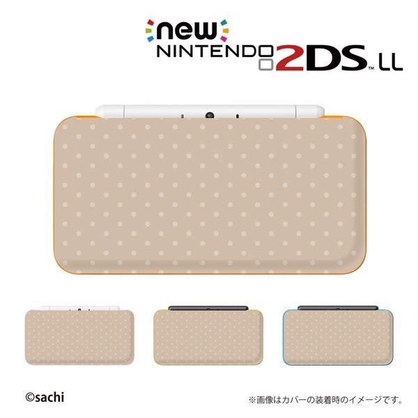 new NINTENDO 2DS LL カバー ケース ハード / かわいいGIRLS 5 ドット