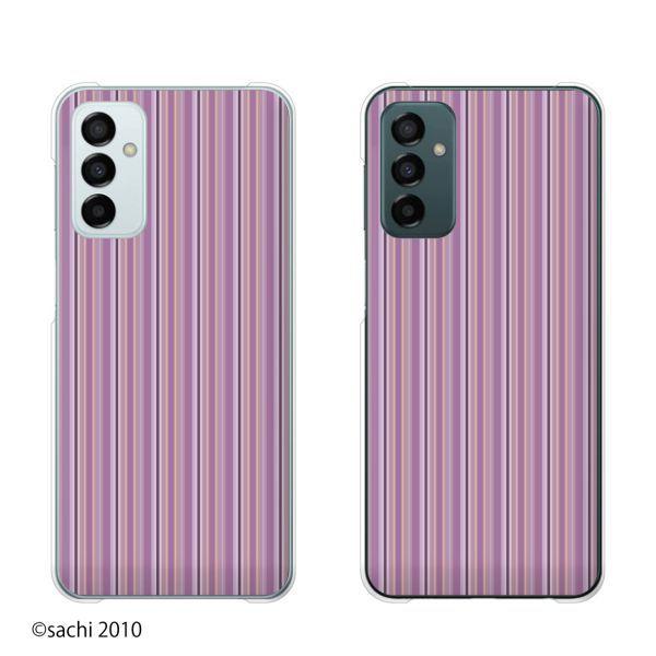 Galaxy M23 5G  �X�}�z �P�[�X �J�o�[ �X�g���C�v �p�[�v��