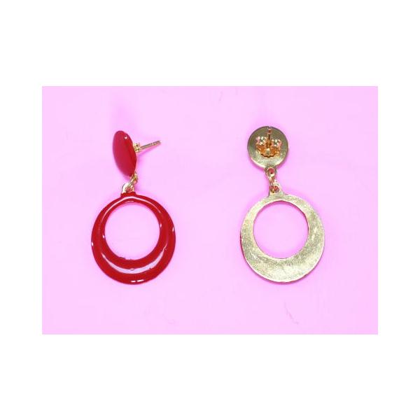 フラメンコアクセサリーをスペインのセビリアより取り寄せました オリジナリティーあふれるデザインの中からお選びください！サイズ：2.0cmｘ3.5cm留具：ピアスタイプ