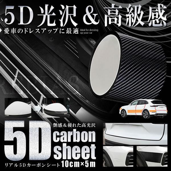 5D カーボンシート 10cm×5m カーボン調 ラッピング フィルム クロス 傷防止 ドレスアップ