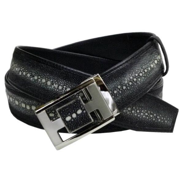 スティングレイ エイ革 ベルト メンズ RowSton : IMPショップ - 通販  