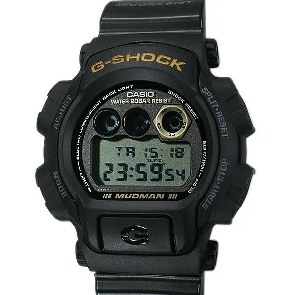 カシオ Gショック DW-8400 MUDMAN マッドマン 腕時計 Casio G Shock DW 8400 Honda Mugen Mudman Black wristwatch USED F/S