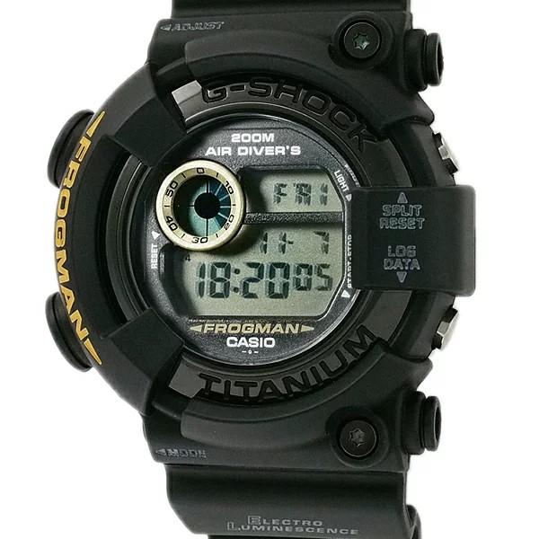 カシオ CASIO Gショック フロッグマン ブラックチタン エアダイバーズ