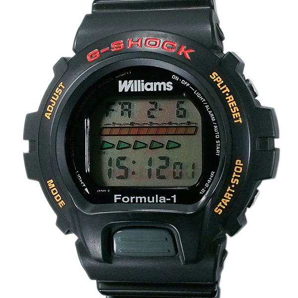 限定品【稼働品】G-SHOCK F1 ウィリアムズ・ルノー　腕時計 新品電池 カシオ CASIO Gショック F1 ウィリアムズ・ルノー 限定コラボモデル