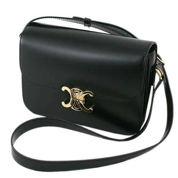 セリーヌ CELINE クラシック トリオンフ カーフスキン ショルダー