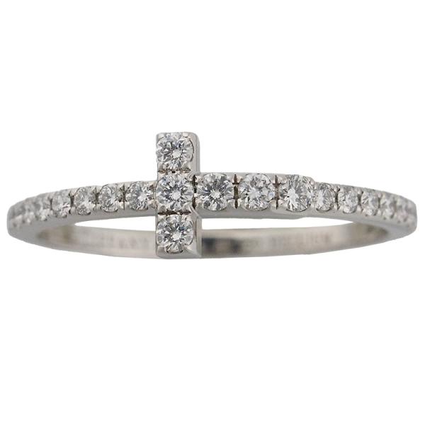 ティファニー ダイヤモンド Tワイヤー バンドリング フルエタニティ