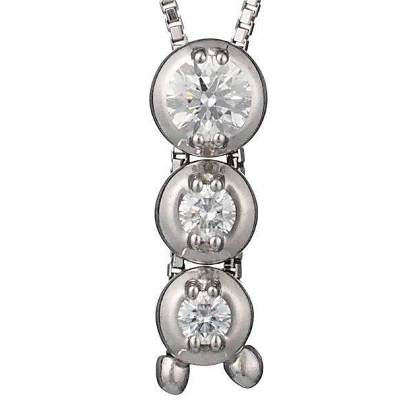 TASAKI リング&ネックレス　K18WG TASAKI 田崎K18 バランスシグネチャーリングモチーフ ペンダントトップ