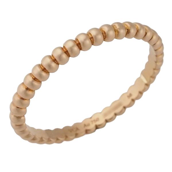 ヴァンクリーフ＆アーペル ペルレスモール リング K18PG #56 箱付