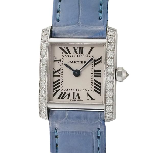 カルティエ タンク フランセーズ SM 純正ダイヤベゼル WE100251
