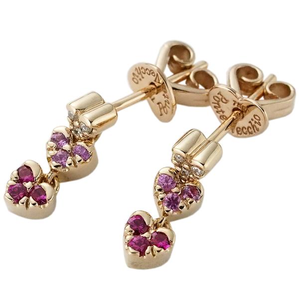 ポンテヴェキオ ルビー/0.09ct ピンクサファイア/0.07ct ダイヤ/0.03ct