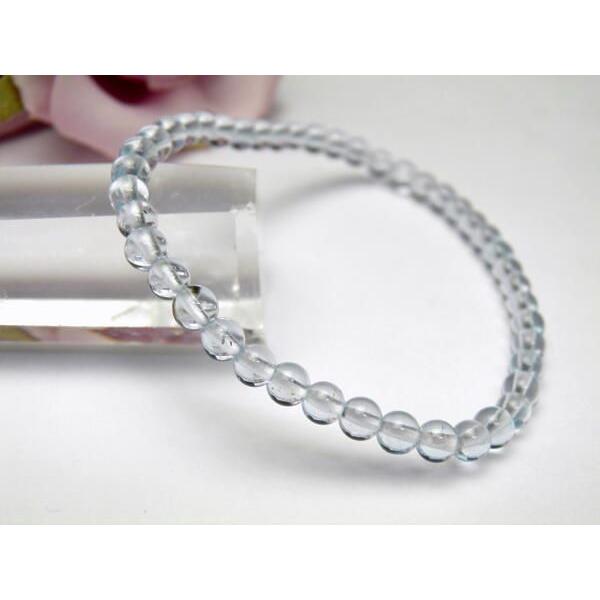 高級品 ENDLESS_ブレスレット ブルートパーズAAA ブレスレット 4mm玉 1