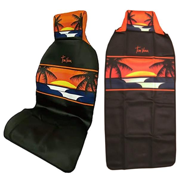 1０%OFF■Tom Veiga (トム ヴェイガ) カーシートカバー SUN/G 2300A31096-002 防水クロスネオプレーン 1人用