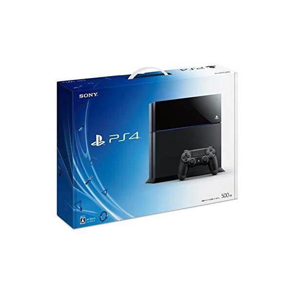 （中古)(PS4本体)(初期型)(Playstaytion4)(CUH1000AB01)(500GB)(ジェット・ブラック)　 送料無料