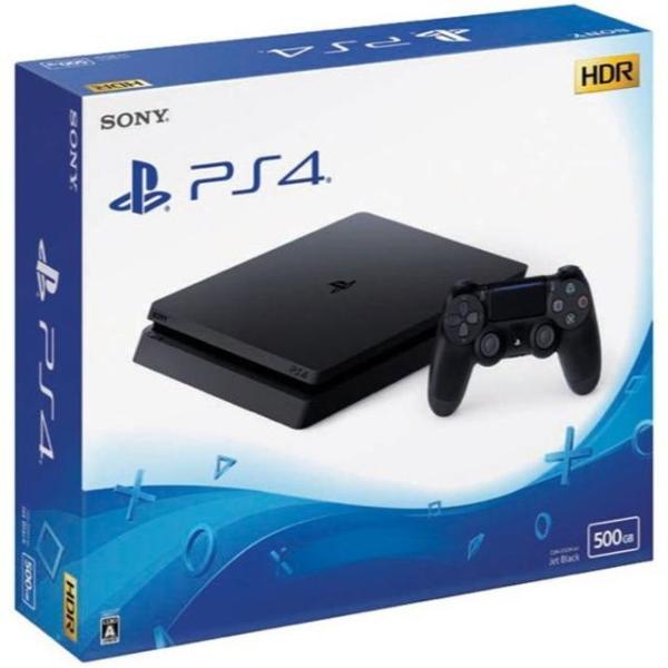 中古)(PS4本体) (PlayStation4)(ジェット・ブラック)(500GB)(CUH
