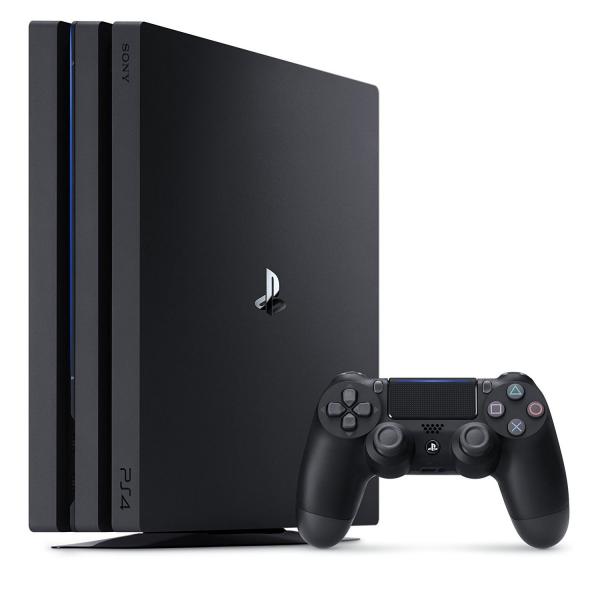 中古)(PS4本体)(PlayStation4)(Pro) (ジェット・ブラック)(1TB) (CUH