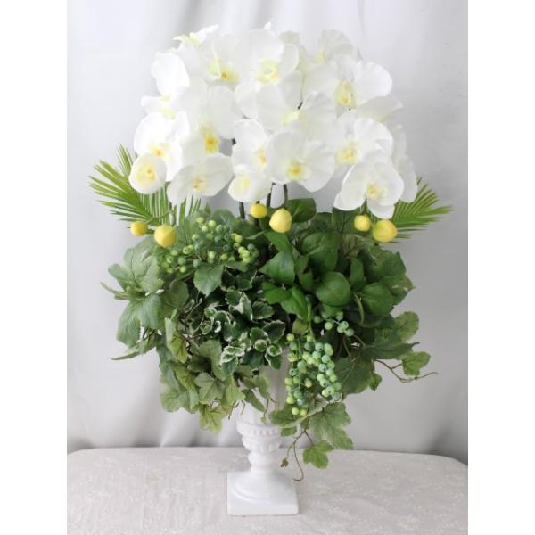 造花 インテリア 胡蝶蘭 アートフラワー シルクフラワー アレンジメント M 224 Indicare Co In