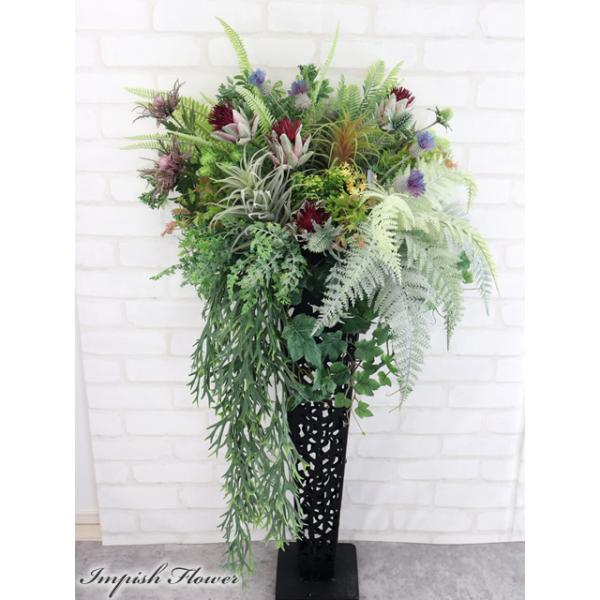 造花 フェイクグリーン アレンジ スタンド花 B 380 Maxim Tours Com