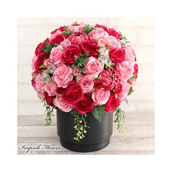 バラ造花インテリアB-572で豪華なおしゃれ空間