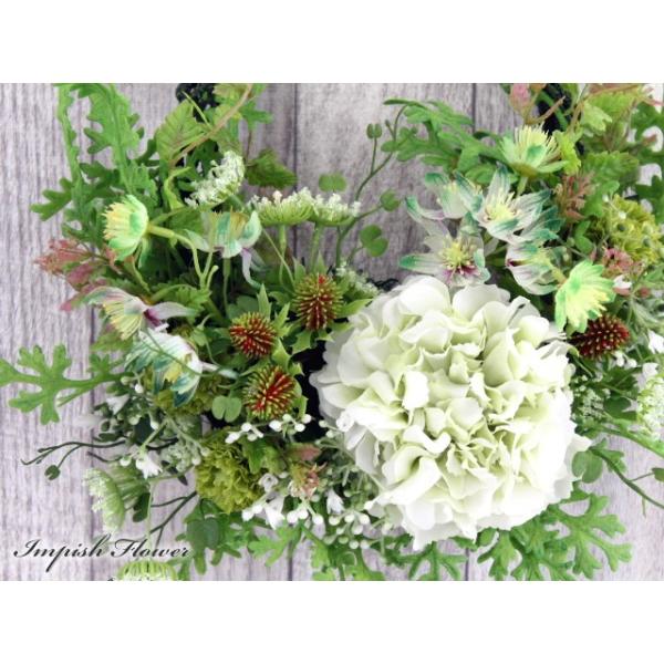 リース 花 玄関 インテリア W 603 日本最大級の品揃え 壁掛け 造花 かわいい