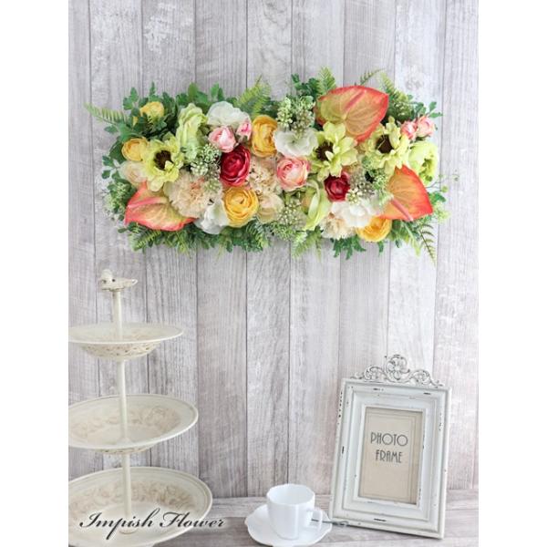 リース 花 玄関 インテリア W 641 壁掛け 人気急上昇 造花