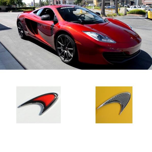 純正品 バッジ エンブレム 11A0193CP 11A6988CP フロント ボンネット用 McLaren MP4-12C マクラーレン