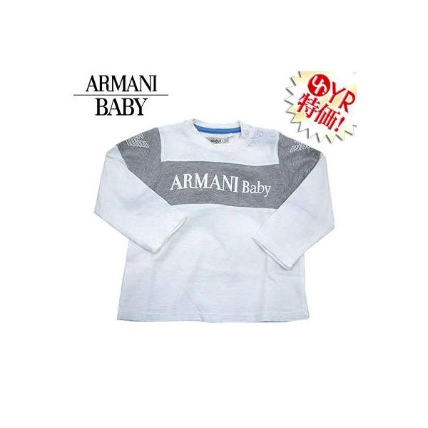アルマーニベビー ARMANI BABY アパレル Tシャツ GXH253T ホワイト
