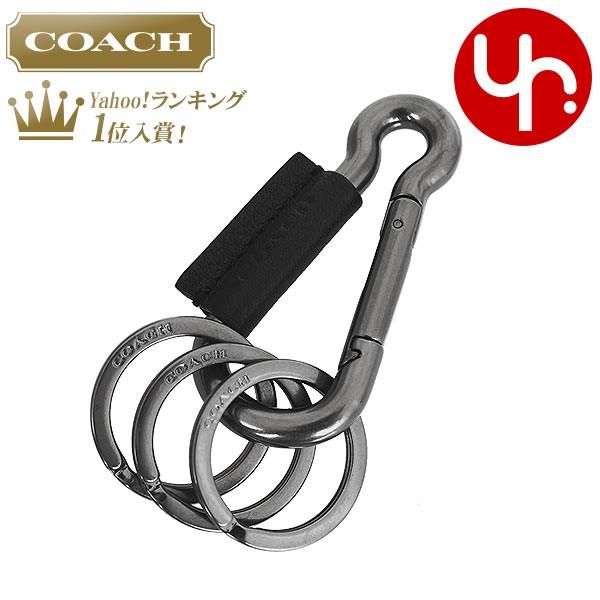 コーチ Coach アクセサリー キーホルダー F ブラック カラビナ レザー 3リング キーリング アウトレット メンズ レディース Co Ac 10 インポートコレクションyr 通販 Yahoo ショッピング