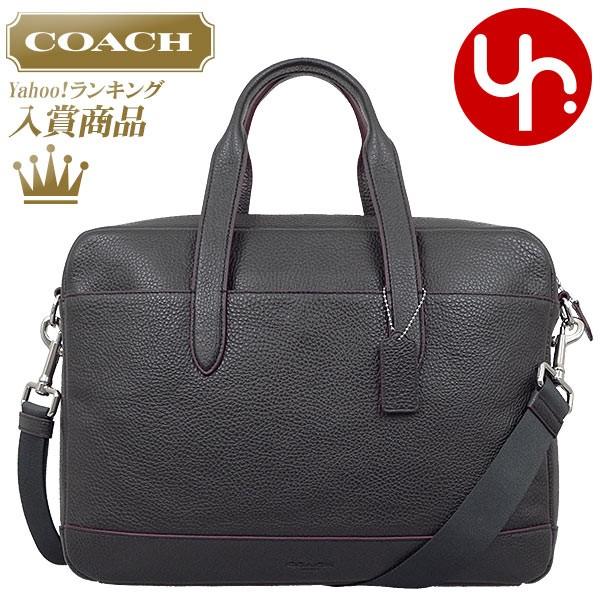 男性に人気！ COACH コーチ メンズ ビジネスバッグ 本革×ナイロン