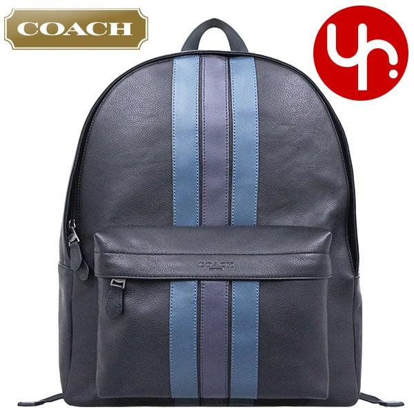 コーチ Coach バッグ リュック F ブラック デニムミッドナイトネイビー ヴァーシティ ストライプ レザー バックパック アウトレット メンズ レディース Co Ba 81 インポートコレクションyr 通販 Yahoo ショッピング