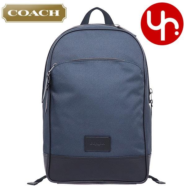 コーチ Coach バッグ リュック F ミッドナイトネイビー ナイロン キャンバス スムース レザー スリム バックパック アウトレット メンズ レディース Co Ba 13 インポートコレクションyr 通販 Yahoo ショッピング
