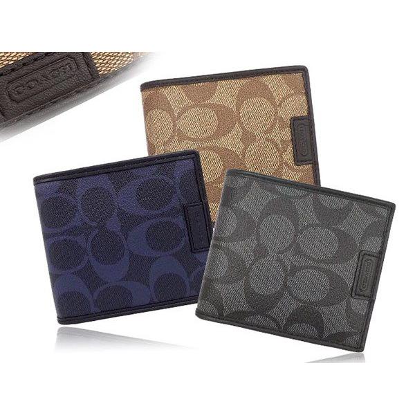 コーチ アウトレット 財布 二つ折り メンズ Iucn Water