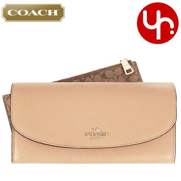 豪奢な ✨COACH クロスグレイン レザー ポップ エンベロープ i9tmg.com.br