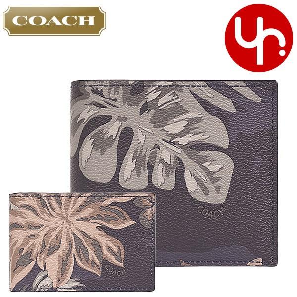 好評継続中 コーチ Coach 財布 二つ折り財布 特別送料無料 F ハワイアンパーム コーチ ハワイアン パーム レザー コンパクト Id ウォレット アウトレット品 激安 メンズ ブランド セール 通販 Sale コーチ Coach 財布 ポンパレ最安値級 激安 セール 最短即日
