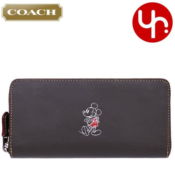 コーチ Coach 財布 長財布 F539 ブラック コーチ ディズニー コラボ ミッキーマウス レザー アコーディオン ジップ アラウンド アウトレット レディース Co Ko 1 インポートコレクションyr 通販 Yahoo ショッピング
