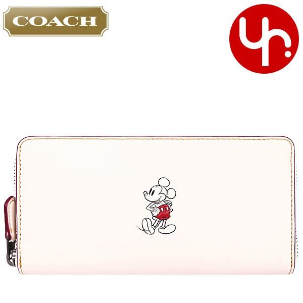 コーチ Coach 財布 長財布 F539 チョーク コーチ ディズニー コラボ ミッキーマウス レザー アコーディオン ジップ アラウンド アウトレット レディース Co Ko 2 インポートコレクションyr 通販 Yahoo ショッピング