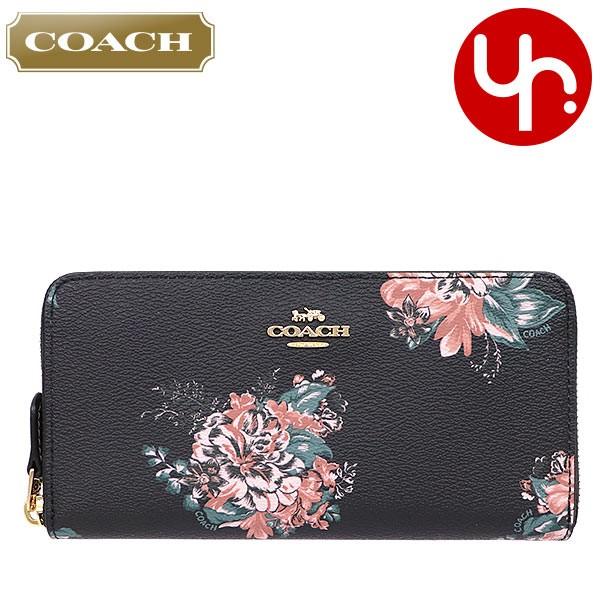 コーチ Coach 財布 長財布 F ブラックマルチ フローラル トス ブーケ プリント Pvc レザー アコーディオン ジップ アラウンド アウトレット レディース Co Ko 45 インポートコレクションyr 通販 Yahoo ショッピング