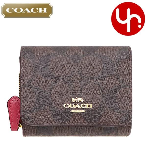 コーチ Coach 財布 三つ折り財布 F41302 ブラウン トゥルーレッド シグネチャー スモール トライフォールド ウォレット アウトレット レディース Co Ko191125 6 インポートコレクションyr 通販 Yahoo ショッピング