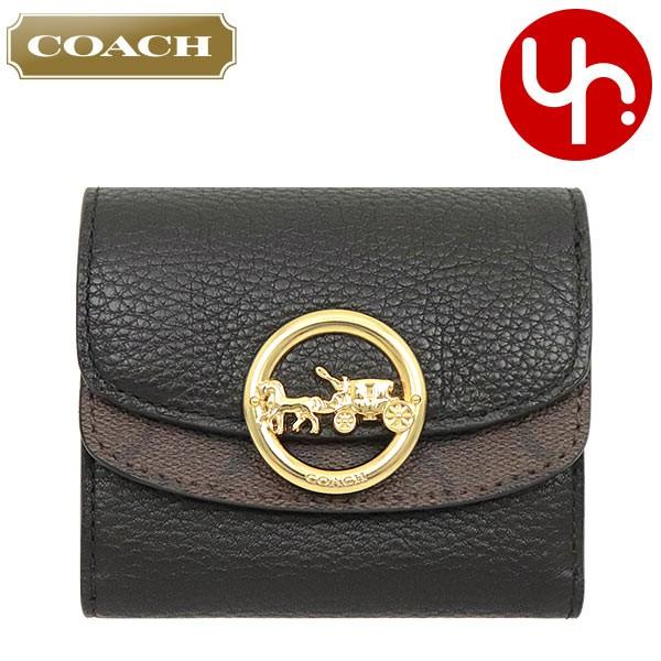コーチ Coach 財布 三つ折り財布 F88003 ブラウン ブラック ジェイド シグネチャー レザー スモール ダブル フラップ ウォレット アウトレット レディース Co Ko200108 19 インポートコレクションyr 通販 Yahoo ショッピング
