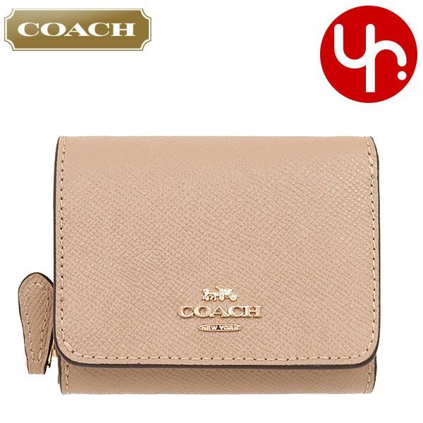 24時間限定ポイント10 コーチ Coach 財布 三つ折り財布 F37968 トープ ラグジュアリー クロスグレーン レザー スモール トライフ アウトレット レディース Co Ko200214 13 インポートコレクションyr 通販 Yahoo ショッピング