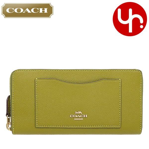 コーチ Coach 財布 長財布 F シトロン ラグジュアリー クロスグレーン レザー アコーディオン ジップ アラウンド アウトレット レディース Co Ko0214 4 インポートコレクションyr 通販 Yahoo ショッピング