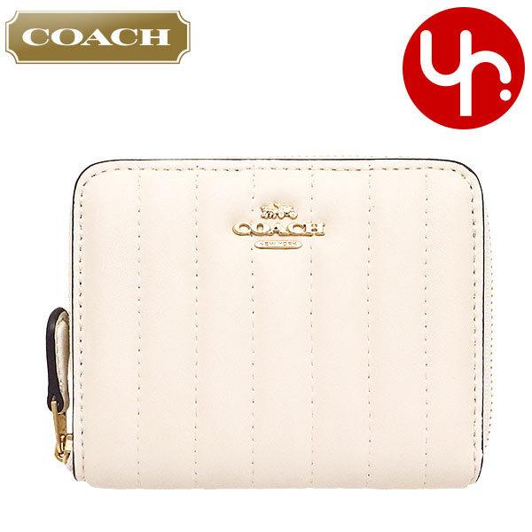 コーチ Coach 財布 二つ折り財布 F02886 2886 チョーク リニア キルティング レザー スモール ジップ アラウンド アウトレット レディース Co Ko201030 2 インポートコレクションyr 通販 Yahoo ショッピング