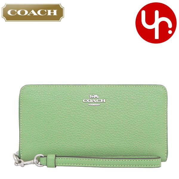 COACH コーチ 財布 長財布 FC4451 C4451 ソフトグリーン COACH コーチ 財布 長財布 FC4451 C4451 ソフトグリーン