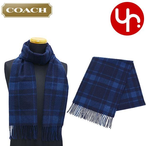 コーチ Coach アパレル マフラー F ネイビー カシミア ブレンド チェック マフラー アウトレット メンズ レディース Co Wr 10 インポートコレクションyr 通販 Yahoo ショッピング