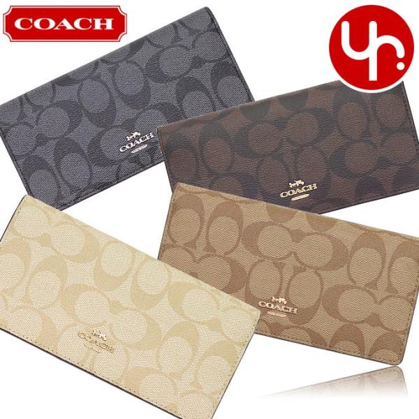 コーチ COACH 財布 長財布 F88026 ラグジュアリー シグネチャー
