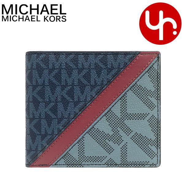 マイケルコース Michael Kors 財布 二つ折り財布 36u1lcof1j アドミラル デニムマルチ クーパー シグネチャー ビルフォールド ウォレット アウトレット メンズ Chkaciuorp 財布 帽子 ファッション小物 Www Velver Hu