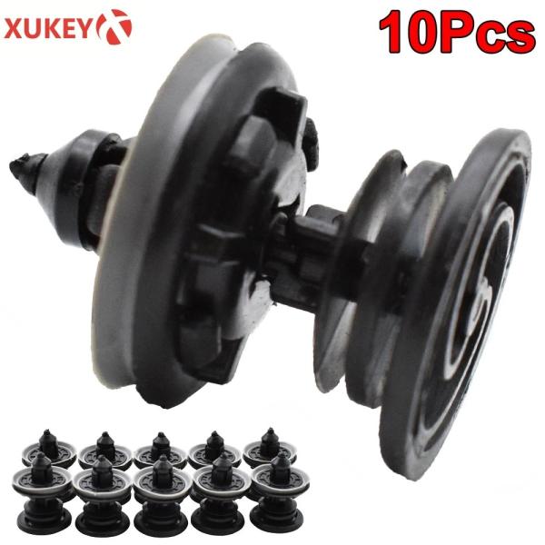 10個セット ドアトリムパネルカードクリップ  VW トゥーラン ティグアン ゴルフ パサート B5 B6 B7 CC ポロ メルセデス・ベン 輸入品