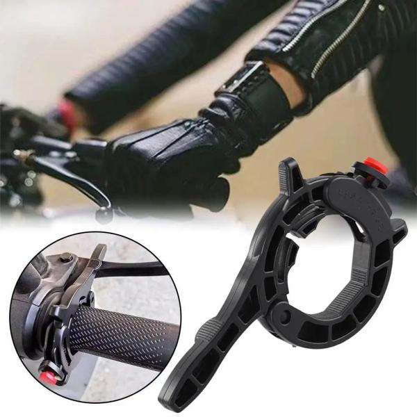 ユニバーサル バイク用クルーズコントロール スロットルロック 軽量グリップクランプ アクセルアシスト 輸入品