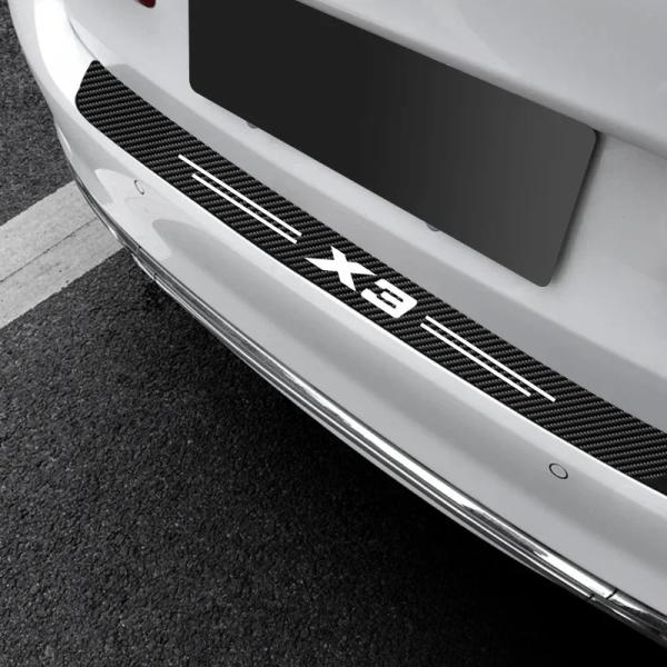 BMW X3 E83 F25 G01専用 トランクドアシル保護ステッカー 傷防止デカール 防水 車内アクセサリー 輸入品